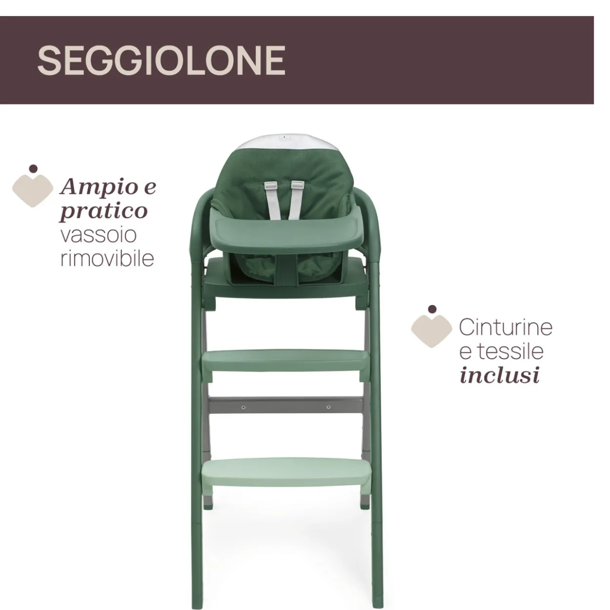 Crescendo Up sedia evolutiva