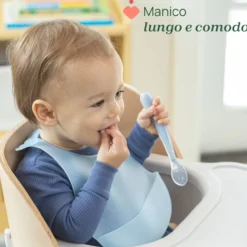 Cucchiaio Morbido in Silicone 6m+