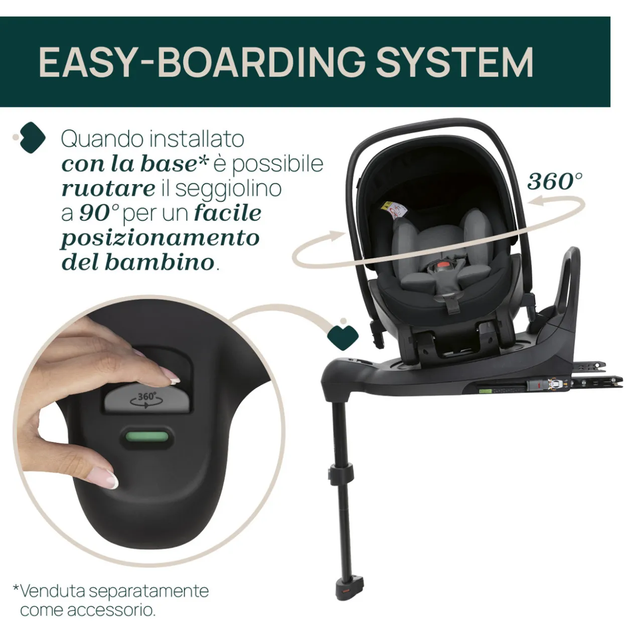 Duo One4Ever Lounge con First-Seat Recline