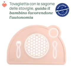 Easy Food - Set di svezzamento in silicone