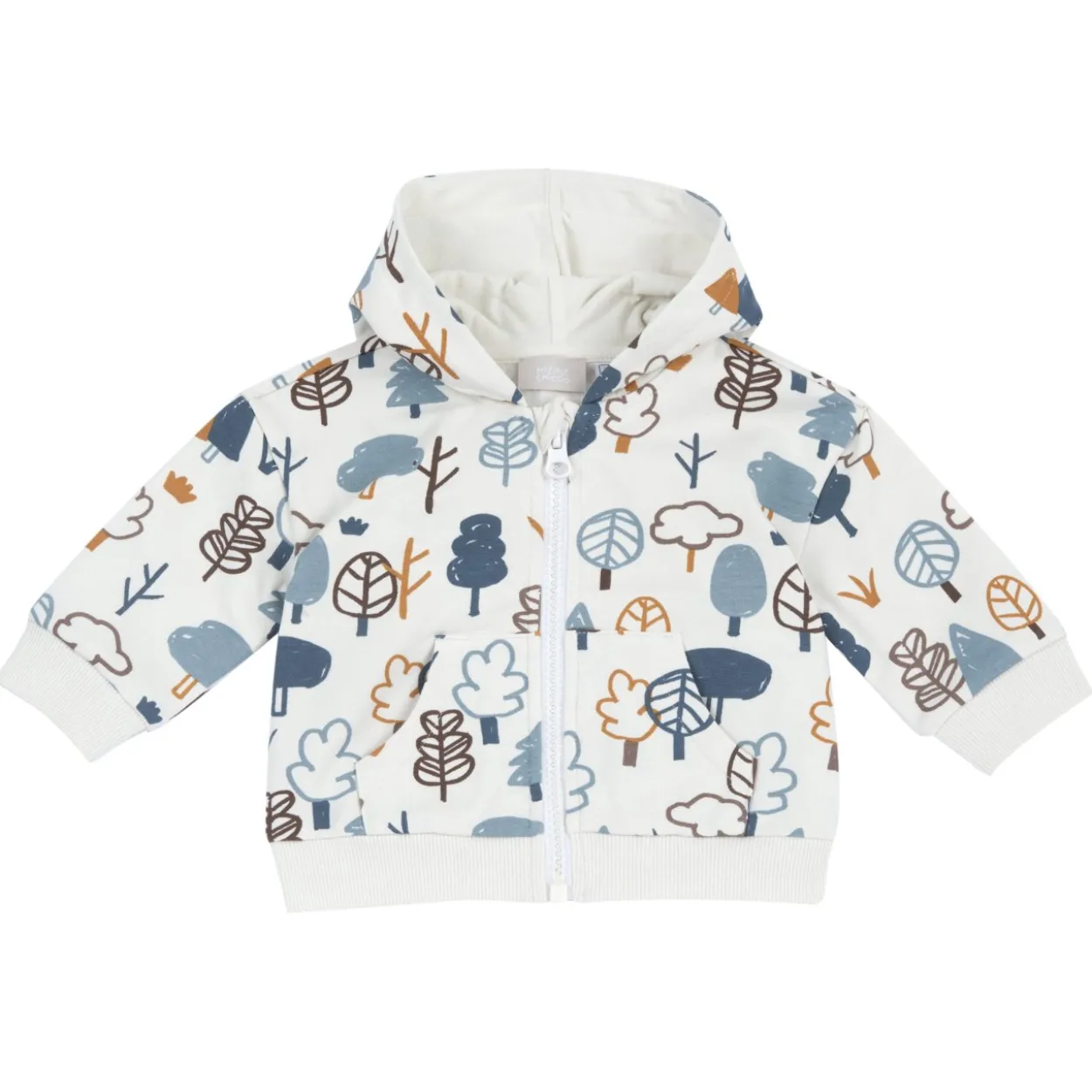 Felpa con cappuccio e zip