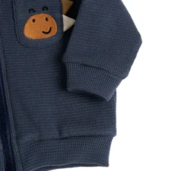 Felpa zippata con cappuccio