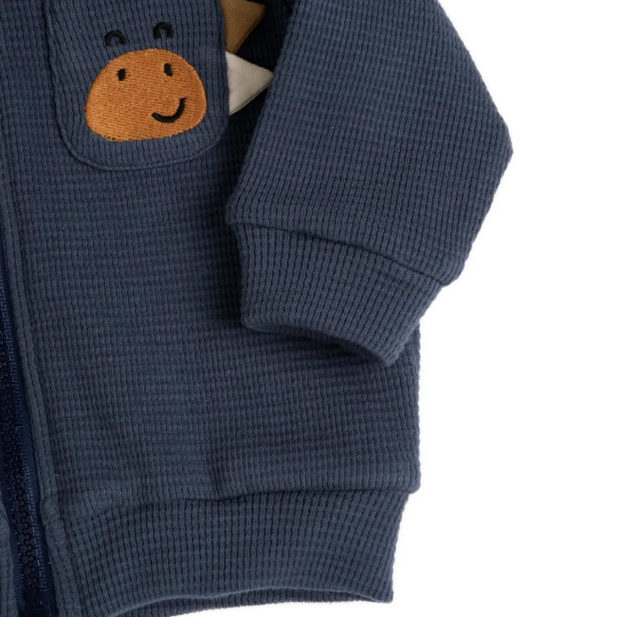 Felpa zippata con cappuccio