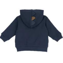 Felpa zippata con cappuccio