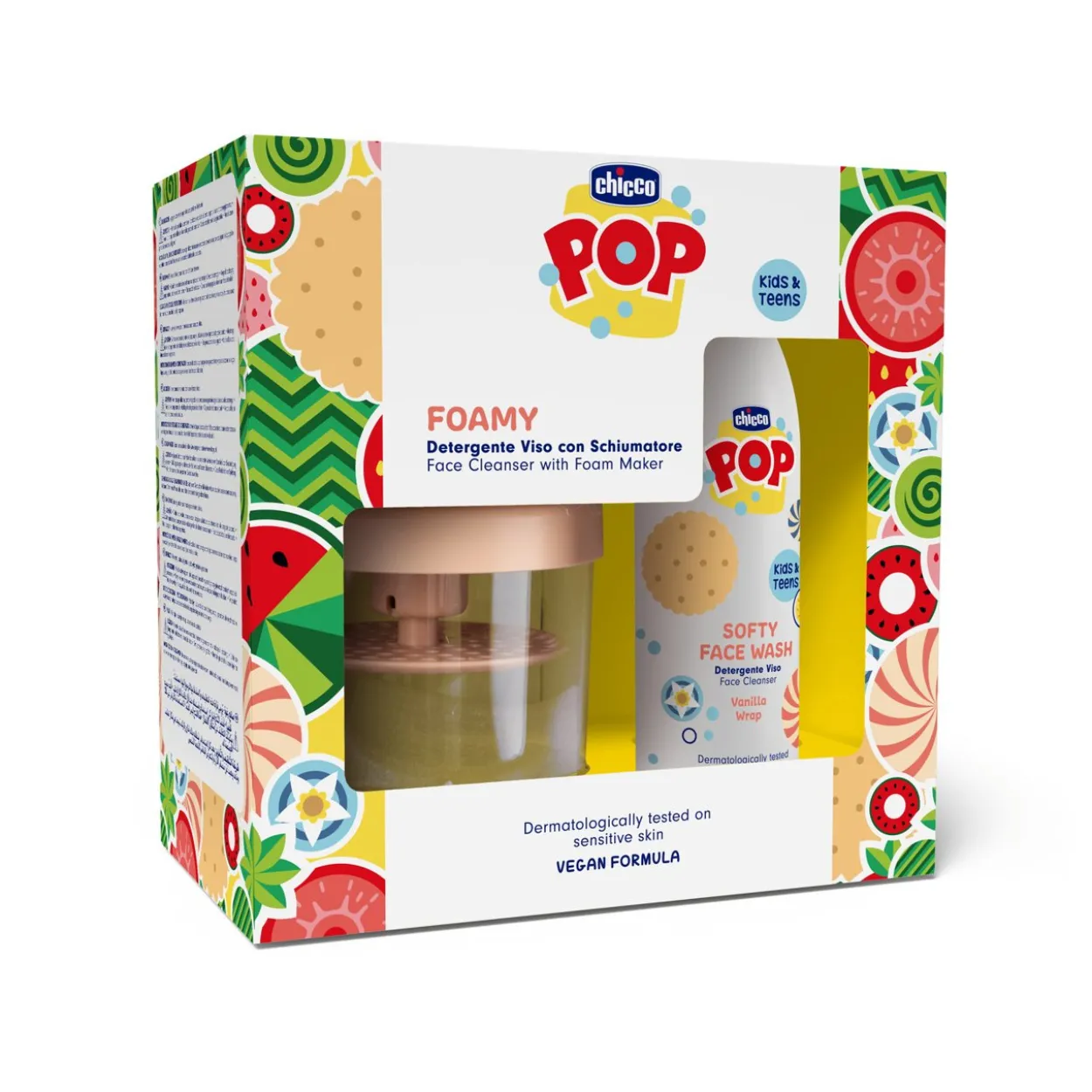 FOAMY GIFT SET - DETERGENTE VISO 150ML CON FOAM MAKER