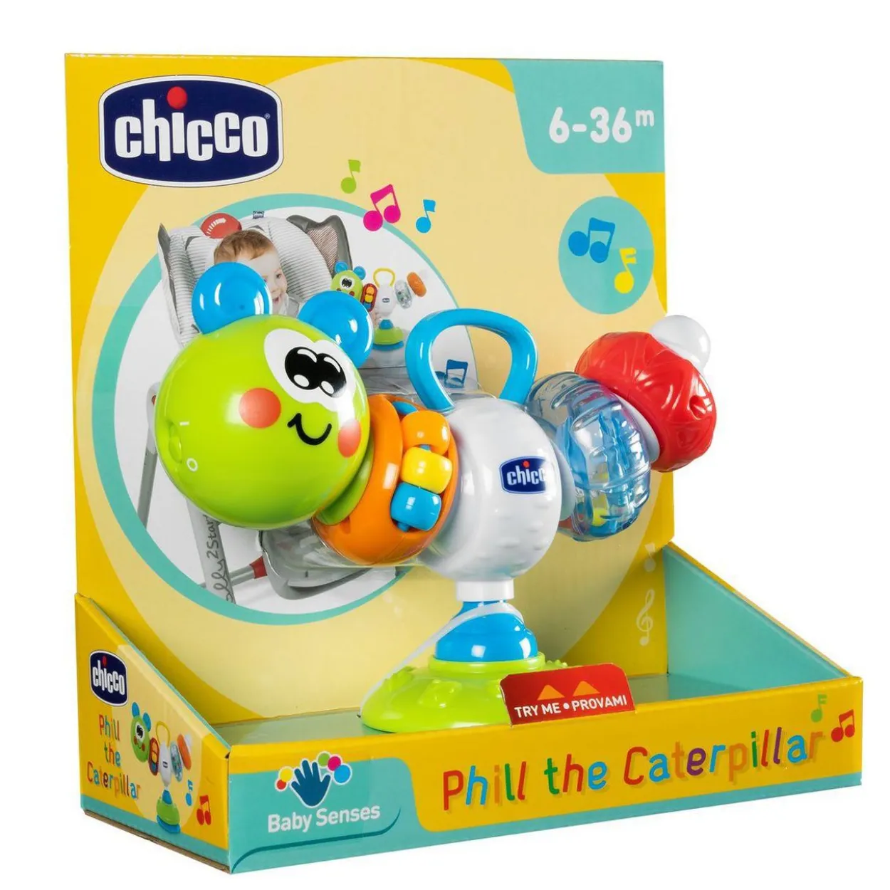 Gioco per seggiolone Bruchino Ballerino