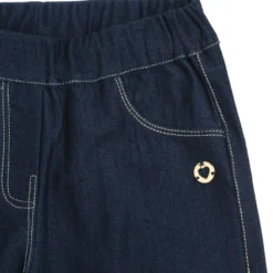 Leggings effetto denim