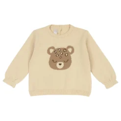 Maglione con disegno jacquard