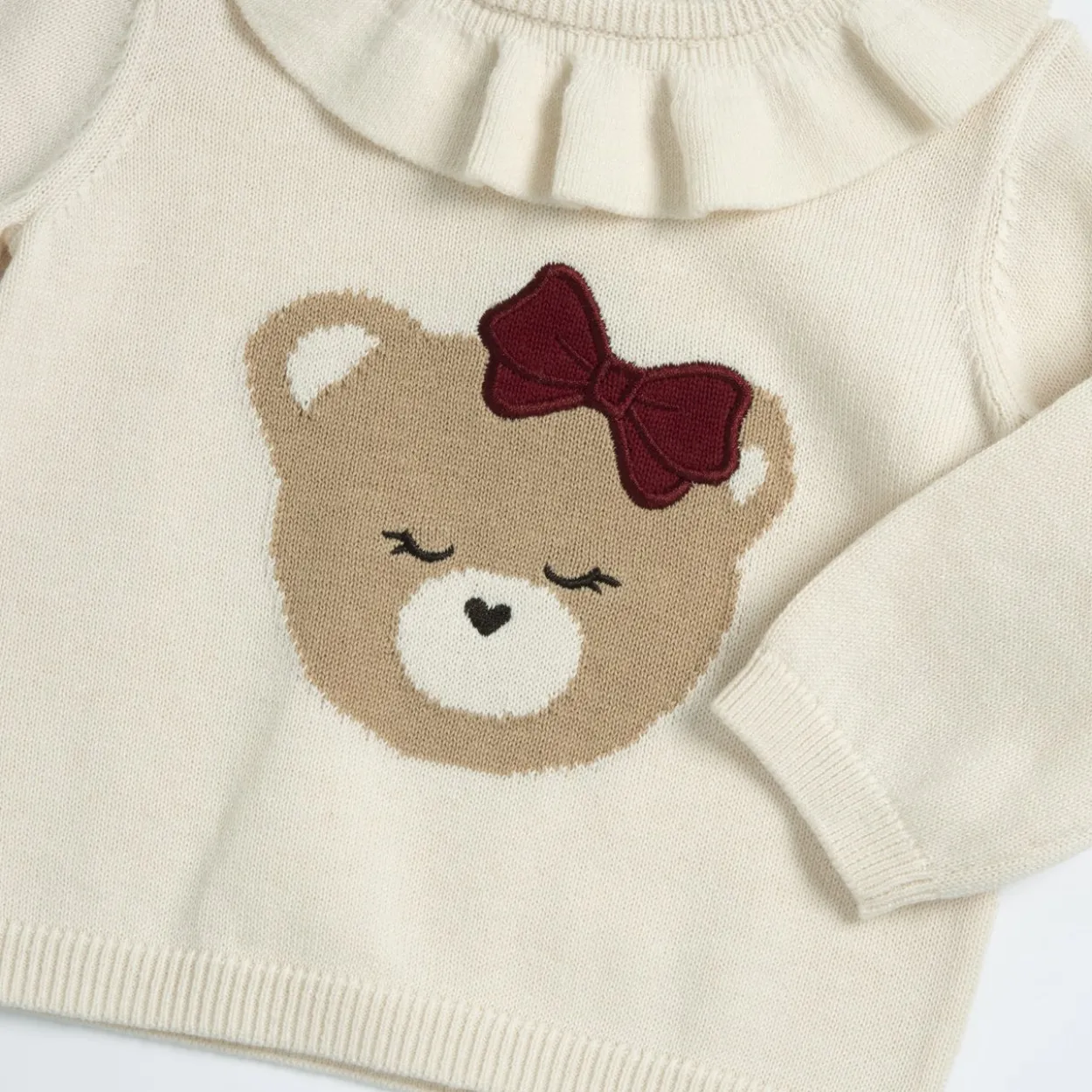 Maglione con orsetto