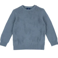Maglione disegno jacquard Dinosauri