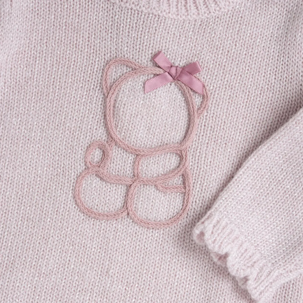 Maglione ricamato