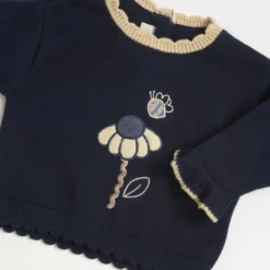 Maglione ricamato