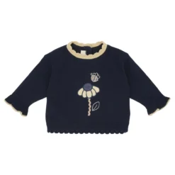 Maglione ricamato