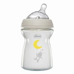 NaturalFeeling Biberon Vetro Chicco 0M+ 250ML Flusso Lento