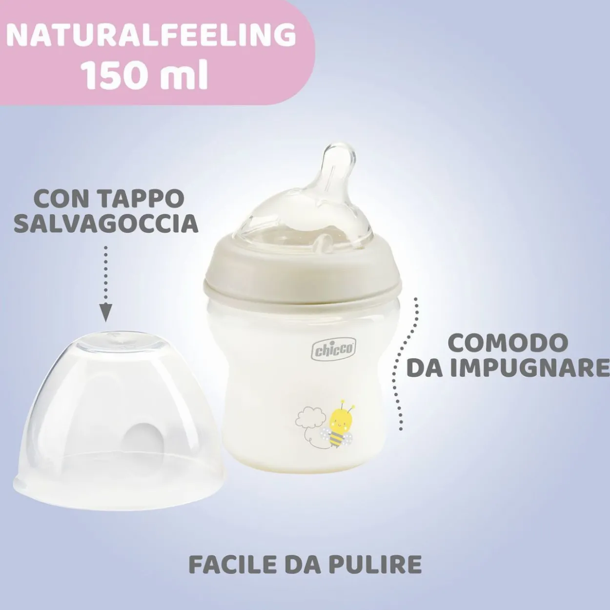 NaturalFeeling Primo Set Biberon Chicco