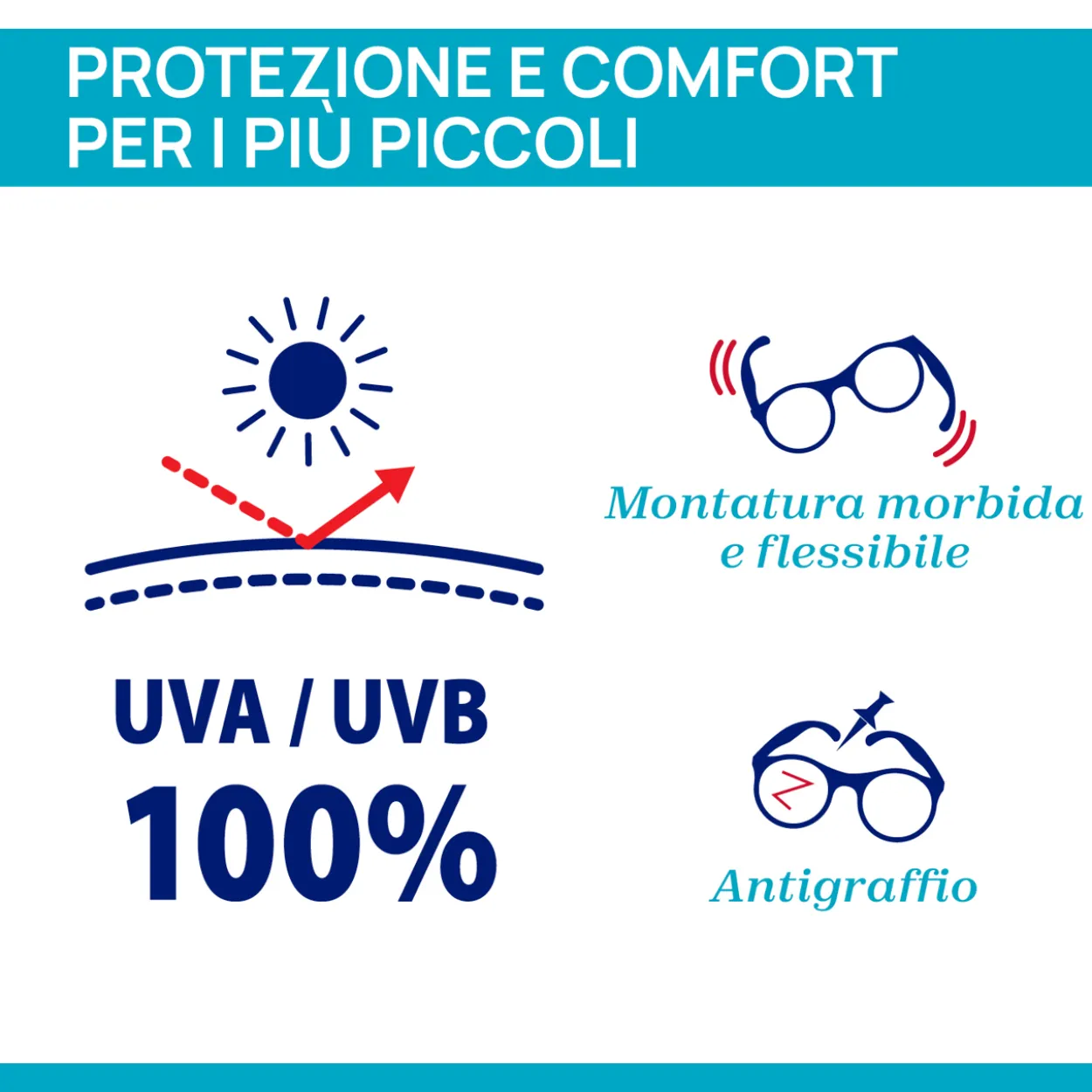 Occhiali da sole 5y+