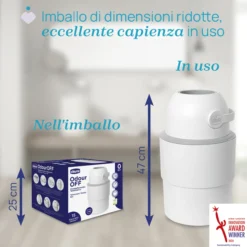 Odour OFF Mangiapannolini Telescopico