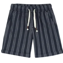 Pantaloni corti rigati