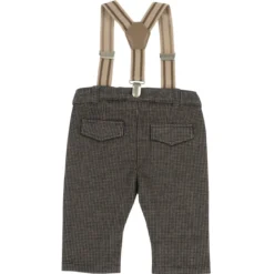 Pantaloni lunghi con bretelle