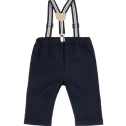Pantaloni lunghi con bretelle
