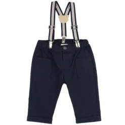 Pantaloni lunghi con bretelle