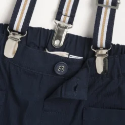 Pantaloni lunghi con bretelle