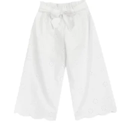 Pantaloni lunghi in Sangallo