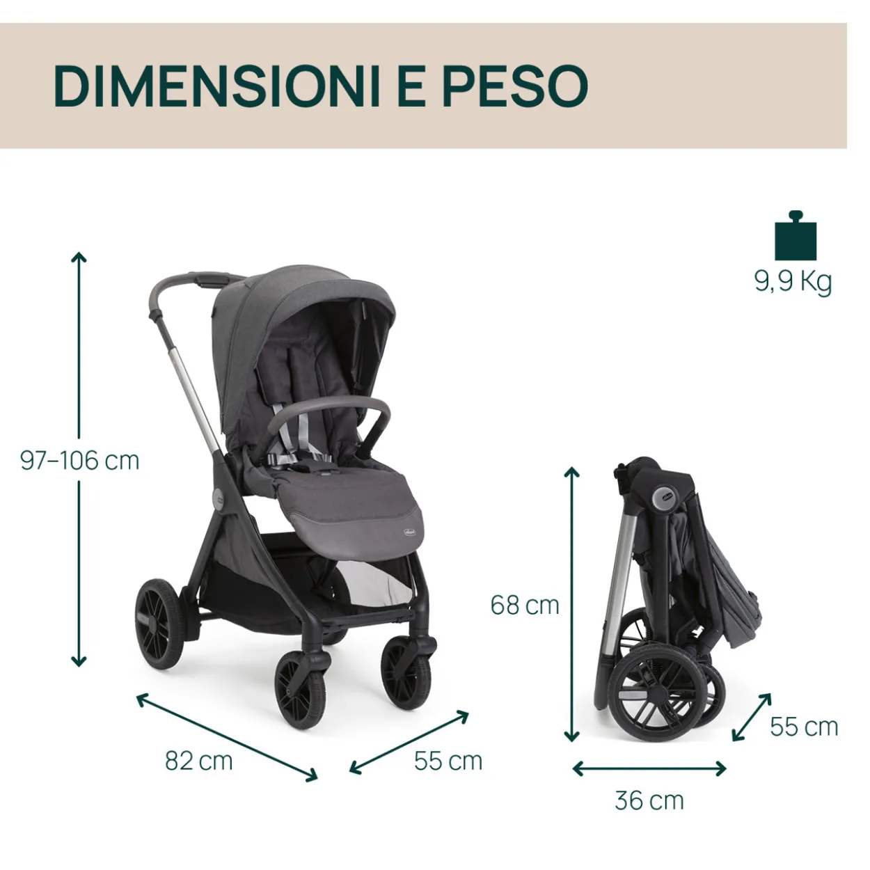 Passeggino Bellagio 2
