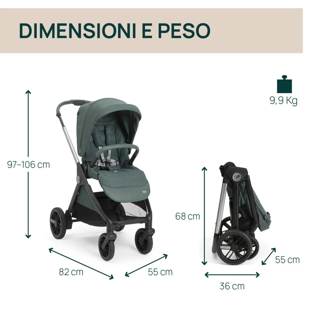 Passeggino Bellagio 2