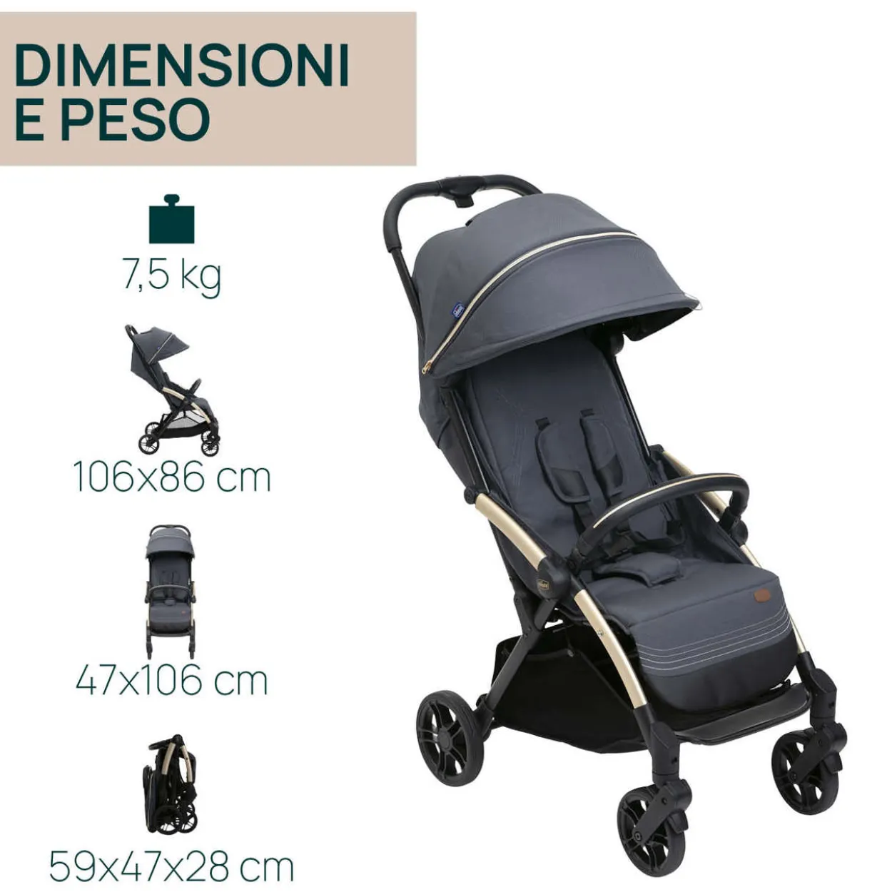 Passeggino Goody XPlus