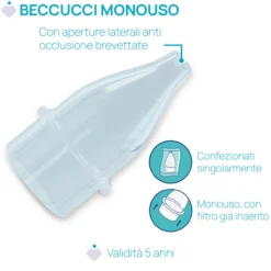 Physioclean ricambi morbidi per aspiratore nasale
