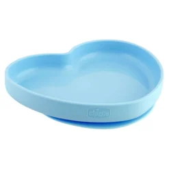Piatto Cuore in Silicone con Ventosa