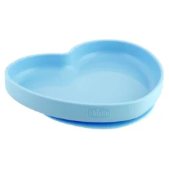 Piatto Cuore in Silicone con Ventosa