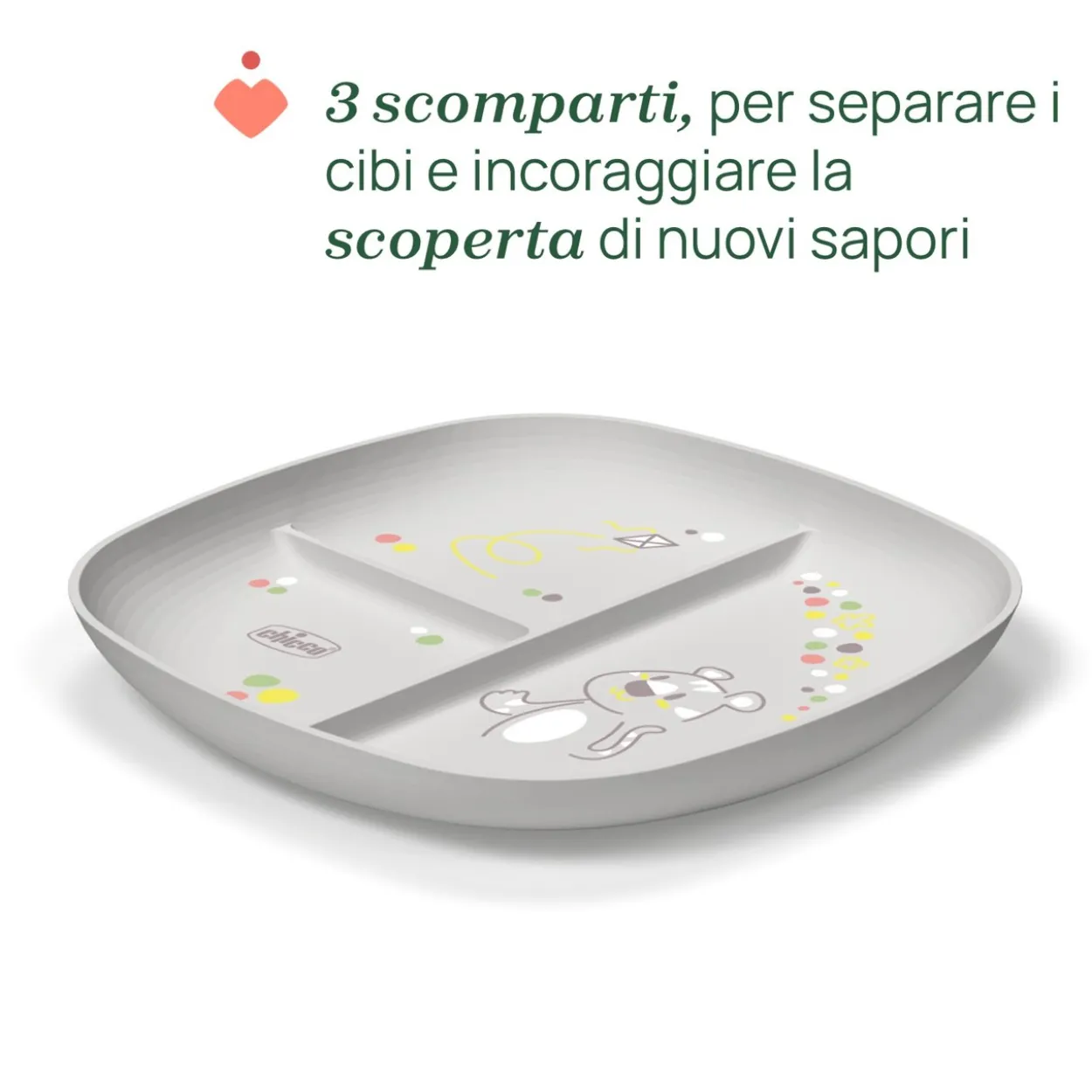 Piatto porzionato 12m+