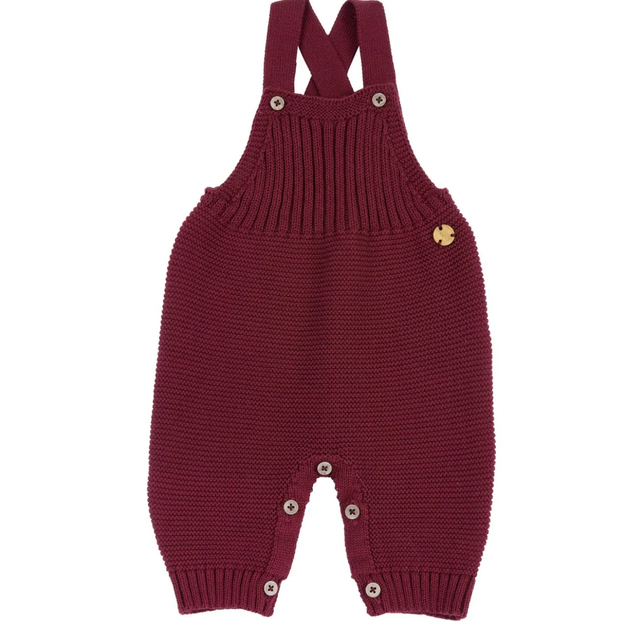 Salopette lunga in maglia