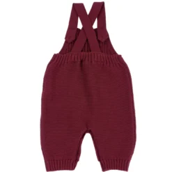 Salopette lunga in maglia