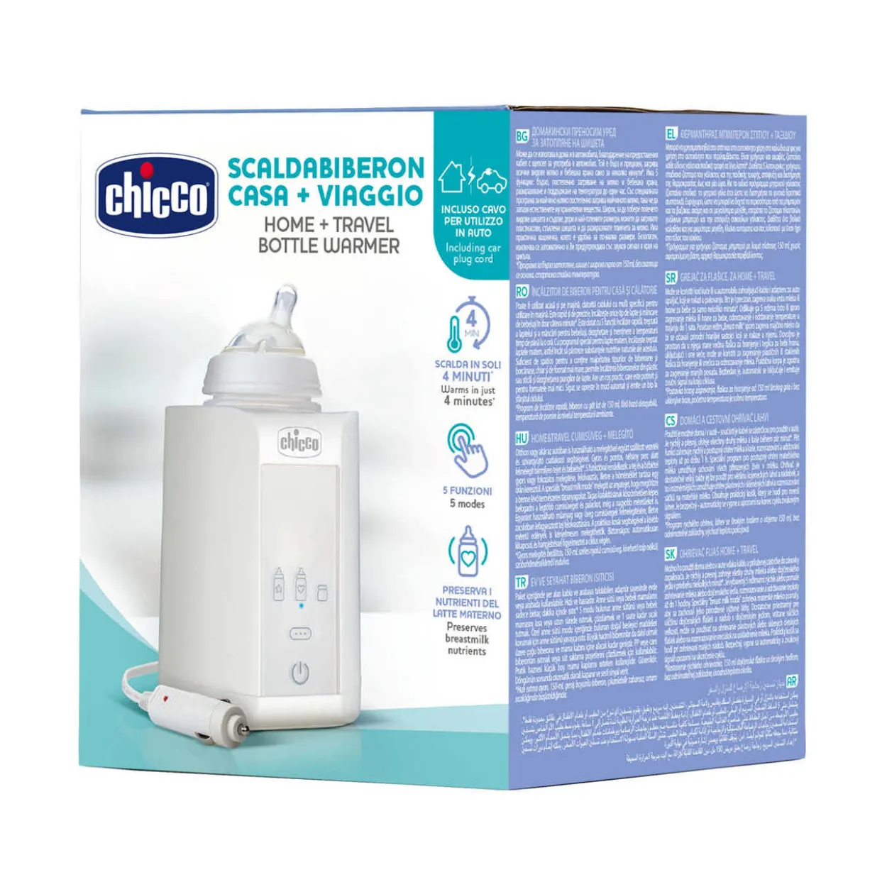 Scaldabiberon Casa-Viaggio Chicco