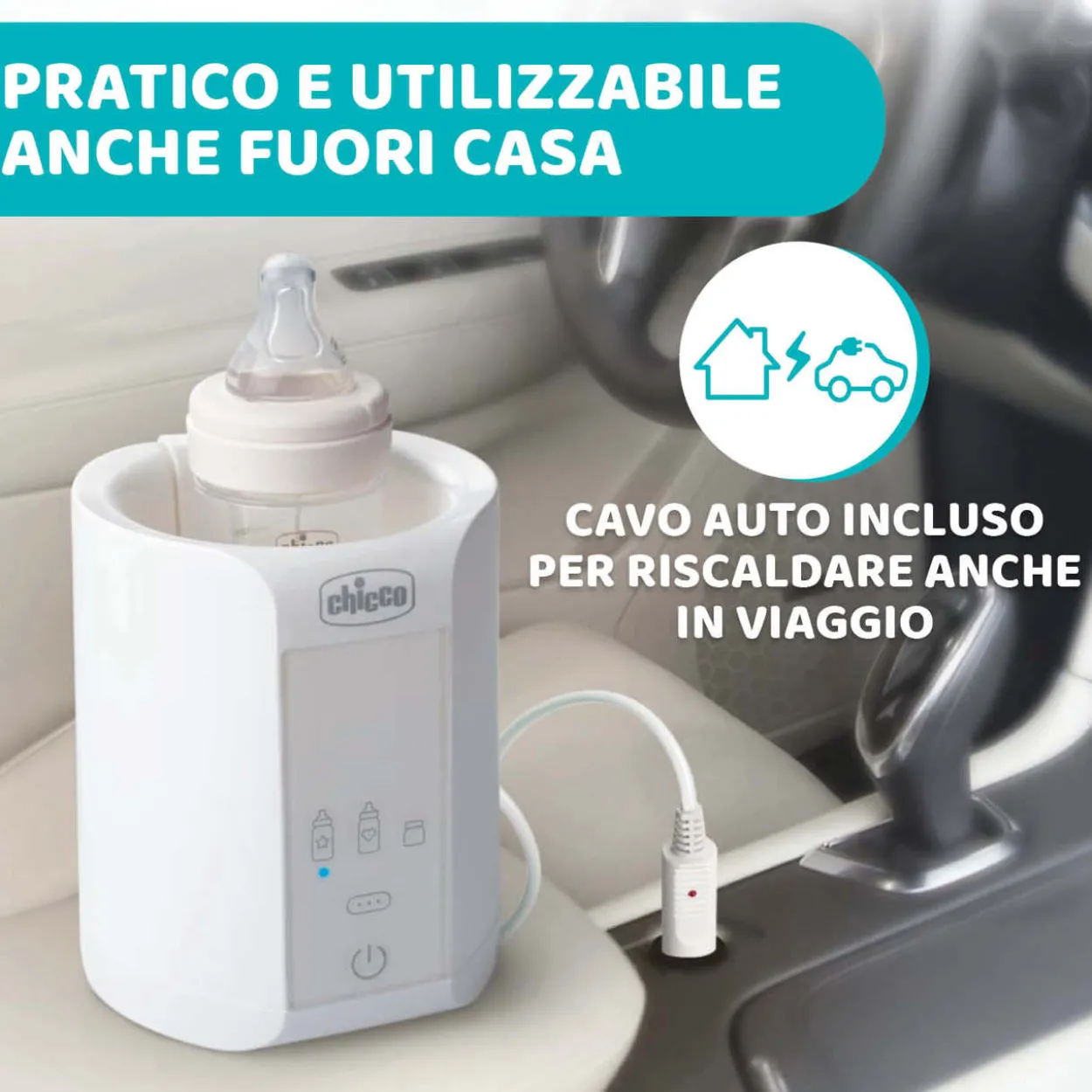 Scaldabiberon Casa-Viaggio Chicco