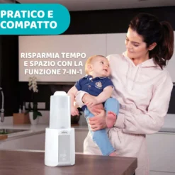 Scaldabiberon Chicco con Sterilizzatore
