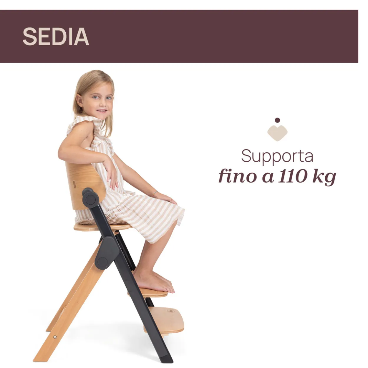 Sedia evolutiva Meraviglia