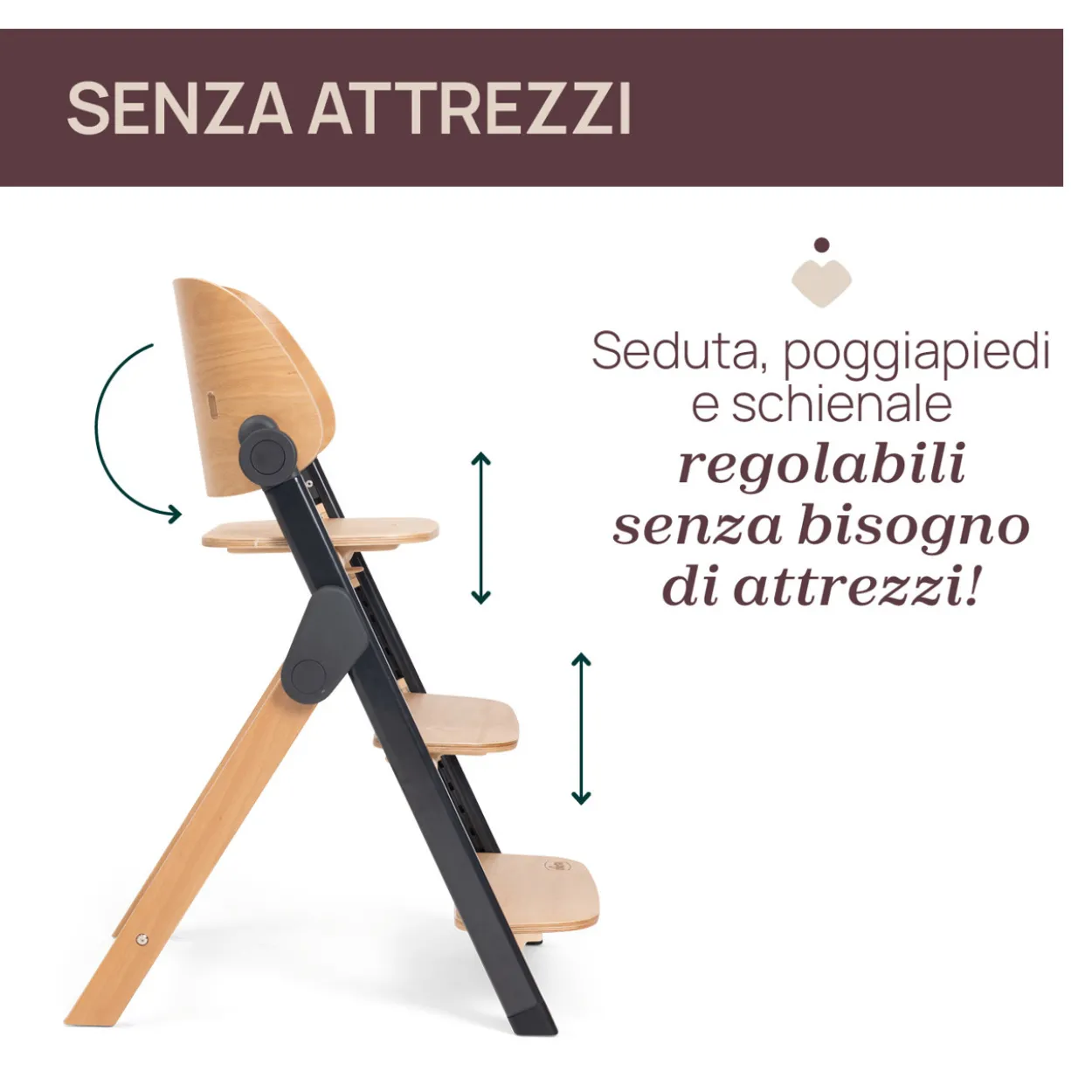 Sedia evolutiva Meraviglia