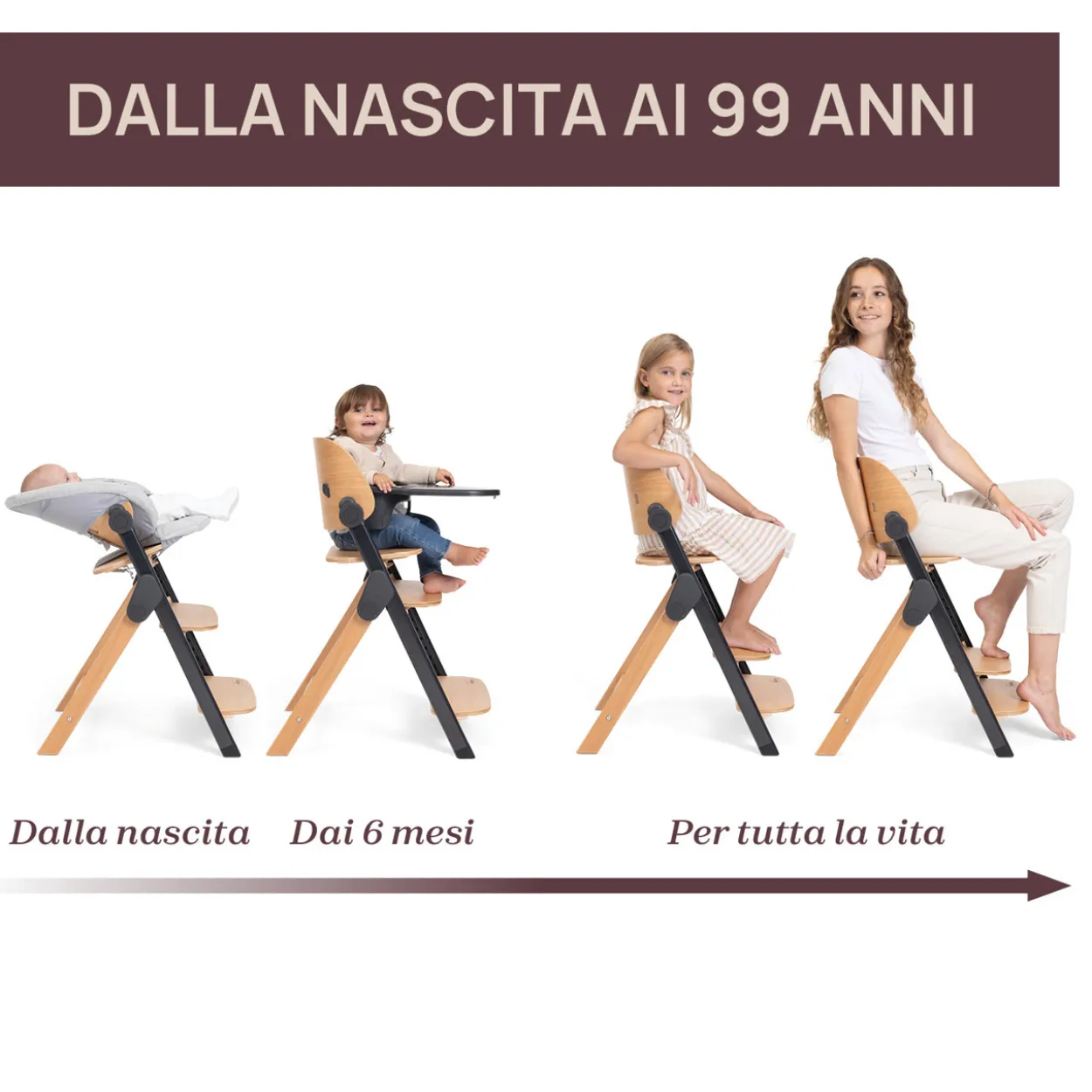 Sedia evolutiva Meraviglia