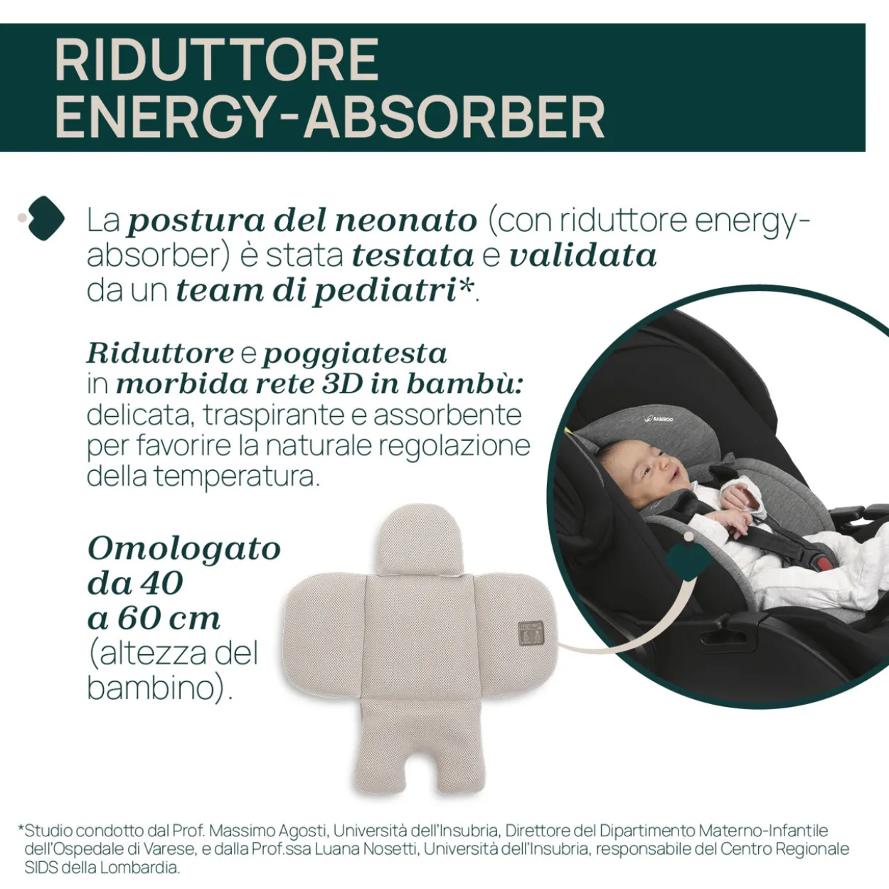Seggiolino auto Como Lake i-Size (40-87 cm)