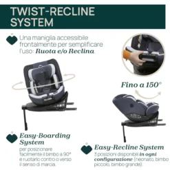 Seggiolino Auto EverOne i-Size (40-150 cm)