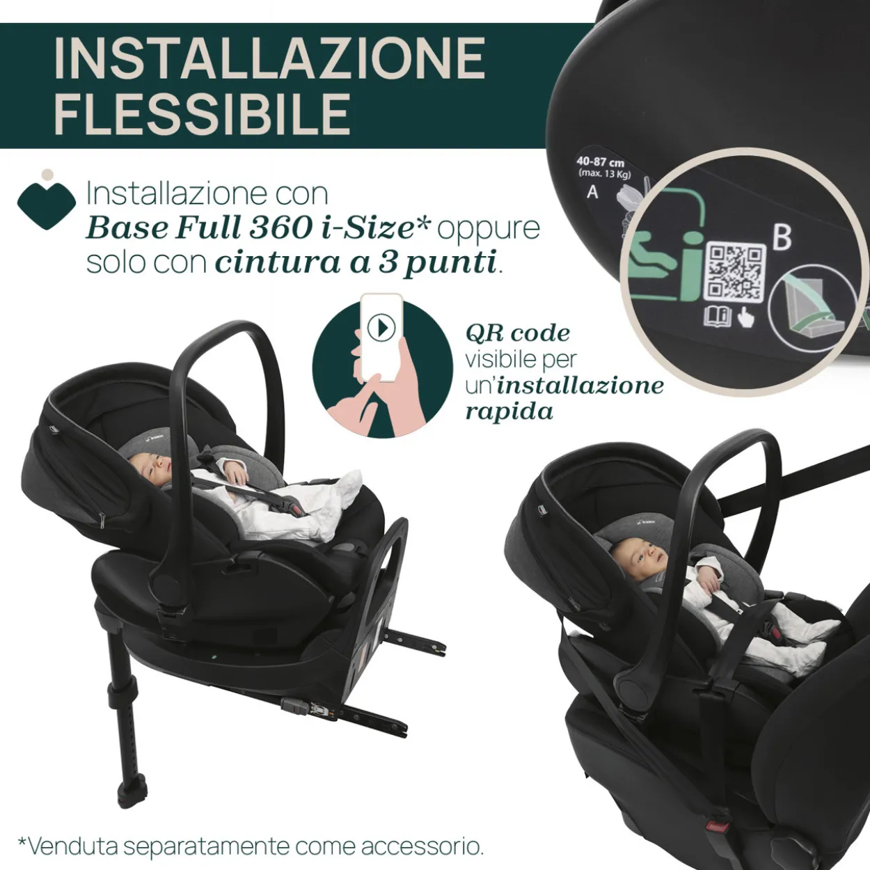 Seggiolino Auto First-Seat Recline 2 i-Size (40-87 cm)