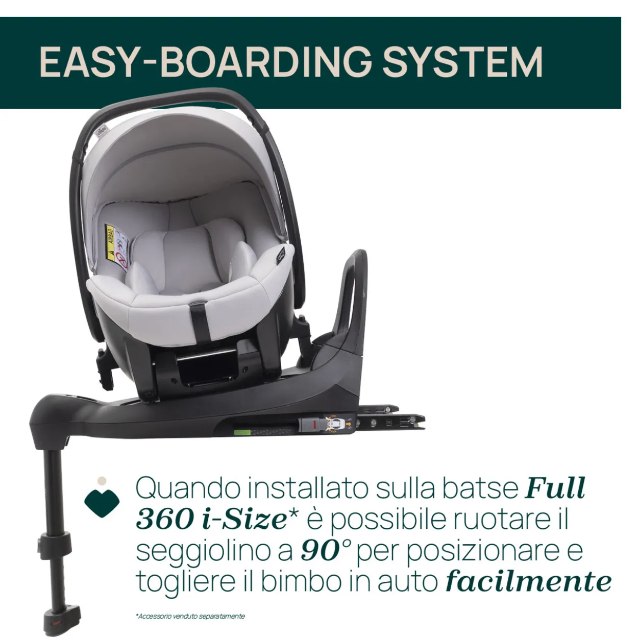 Seggiolino auto Kory Essential i-Size (40-80 cm)