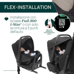 Seggiolino auto Kory Essential i-Size (40-80 cm)