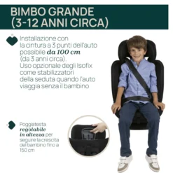Seggiolino auto Mokita i-Size (76-150 cm)
