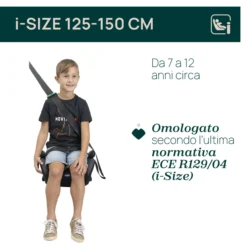 Seggiolino Auto Quasar Fix i-Size (125-150 cm)
