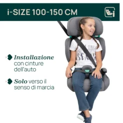 Seggiolino auto Quizy Lite i-Size (100-150 cm)